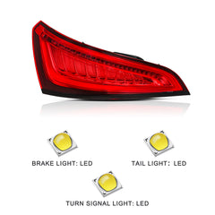 VehicleAid Taillights For 2013-2017 Audi Q5