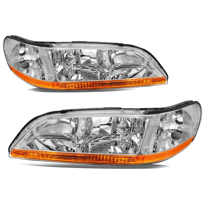 VehicleAid Headlights For 1998-2002 Honda Accord