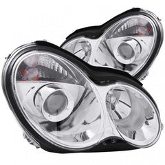 VehicleAid Headlights For 2003-2005 Mercedes-Benz C230