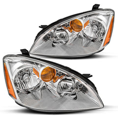 VehicleAid Headlights For 2002-2004 Nissan Altima