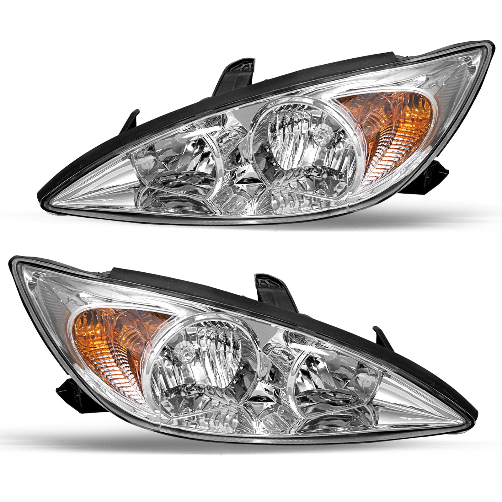 VehicleAid Headlights For 2002-2004 Toyota Camry