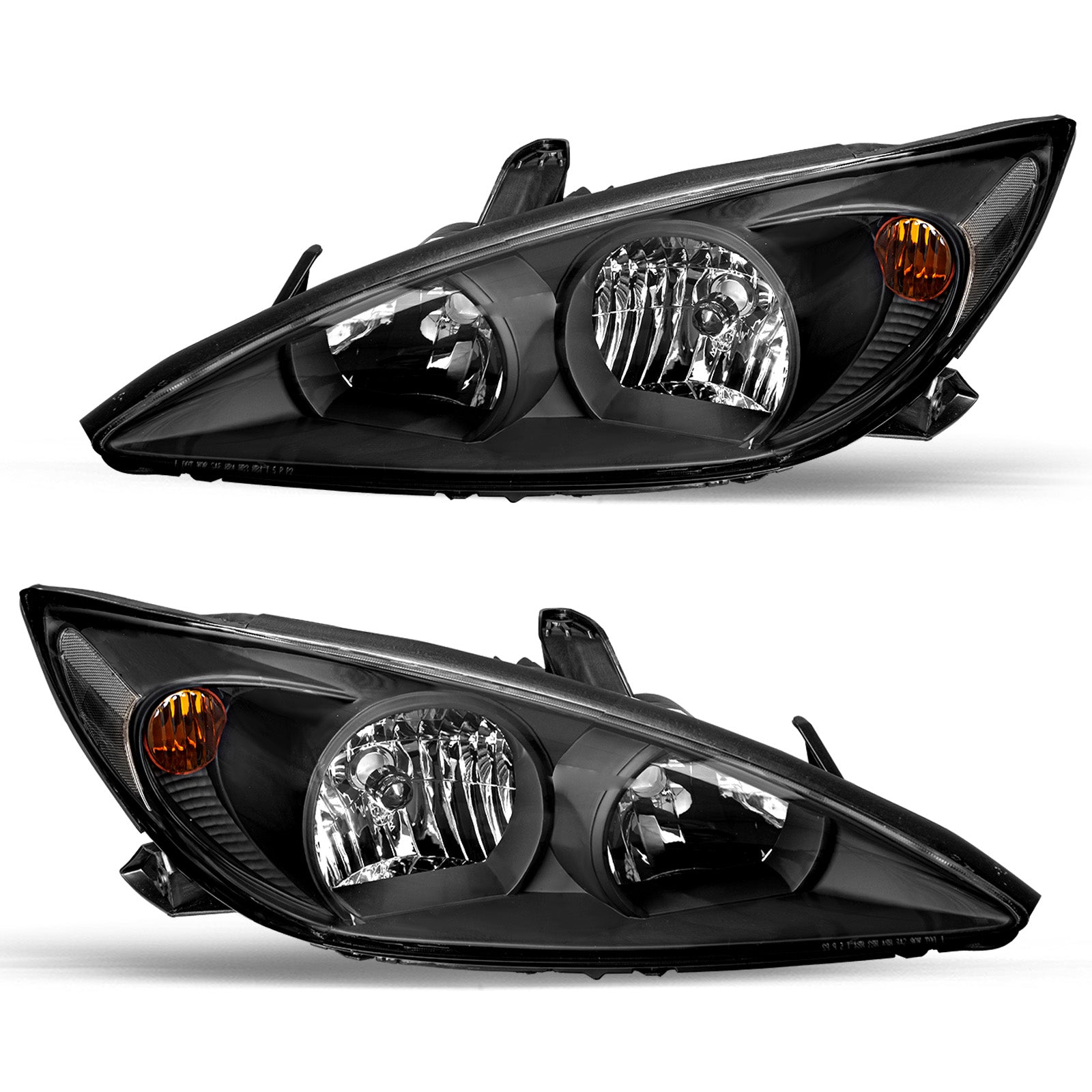 VehicleAid Headlights For 2002-2004 Toyota Camry