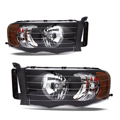 VehicleAid Headlights For 2003-2005 Dodge Ram 3500