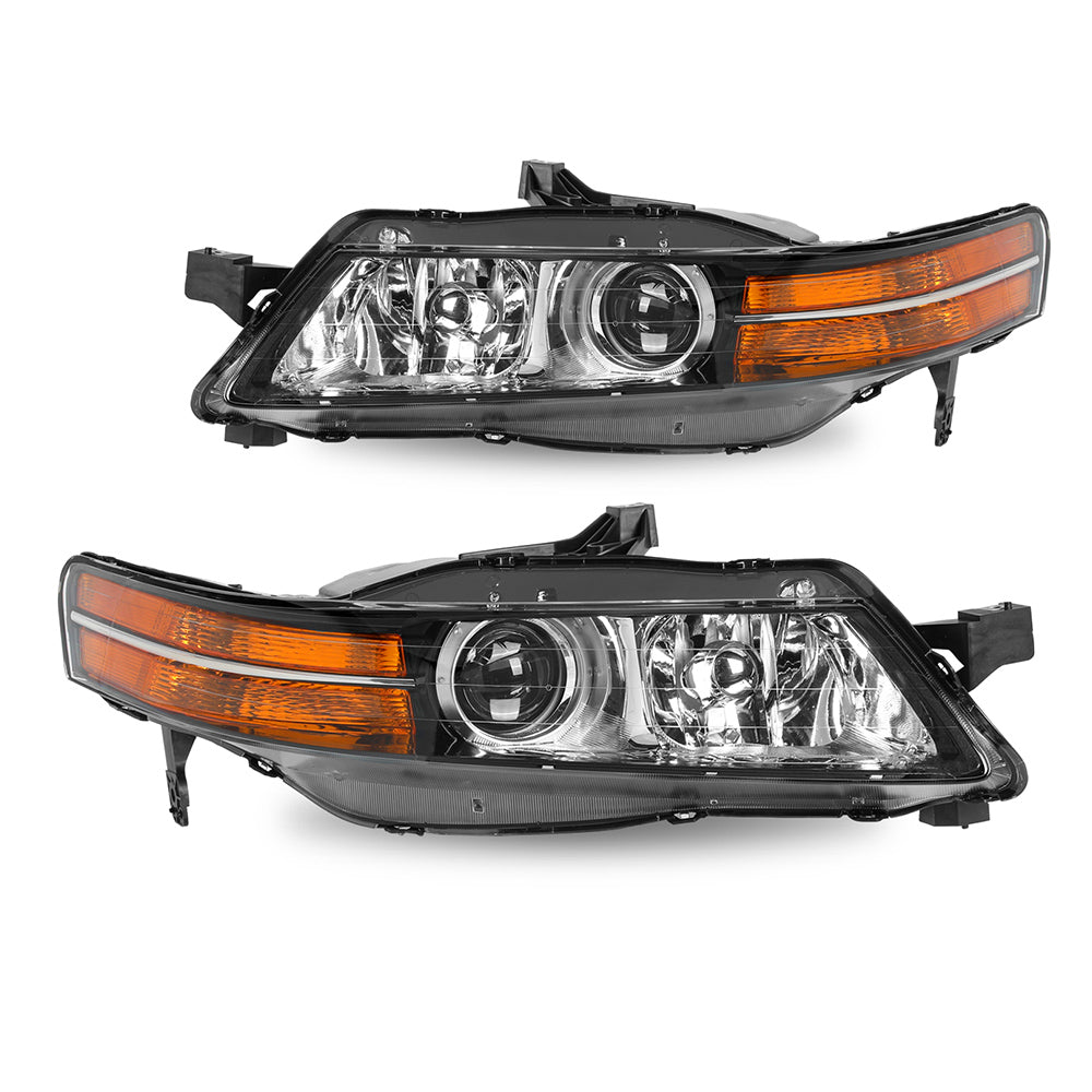 VehicleAid Headlights For 2004-2005 Acura TL