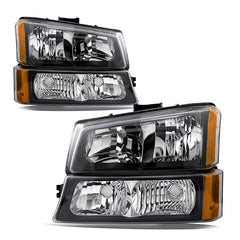 VehicleAid Headlights For 2003-2006 Chevy Silverado 2500/2500HD