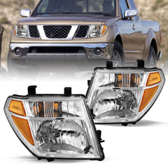 VehicleAid Headlights For 2005-2008 Nissan Frontier