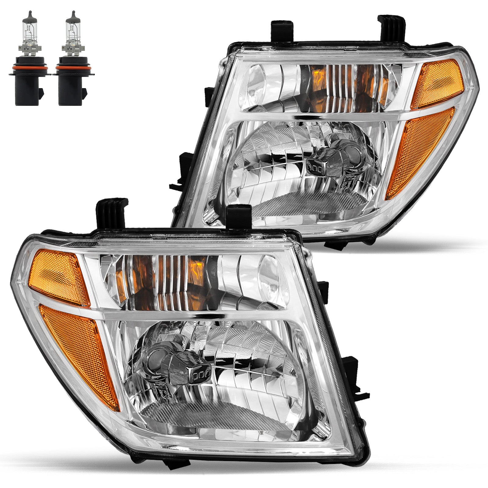 VehicleAid Headlights For 2005-2008 Nissan Frontier