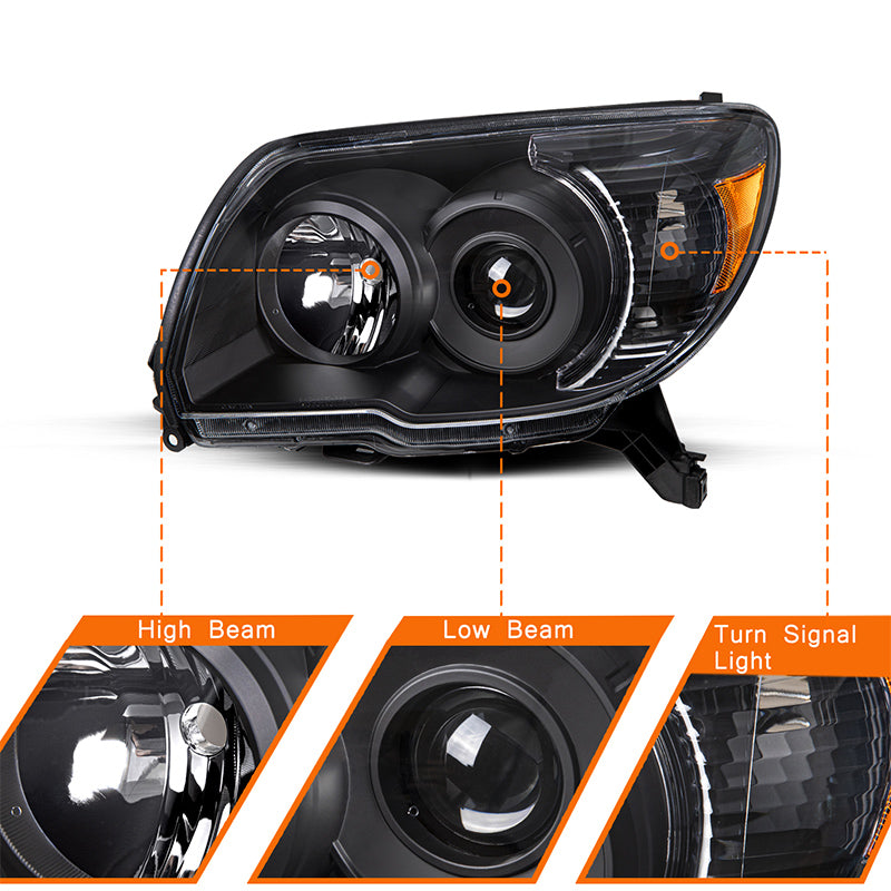 VehicleAid-For 2006-2009 Toyota 4-Runner Headlights