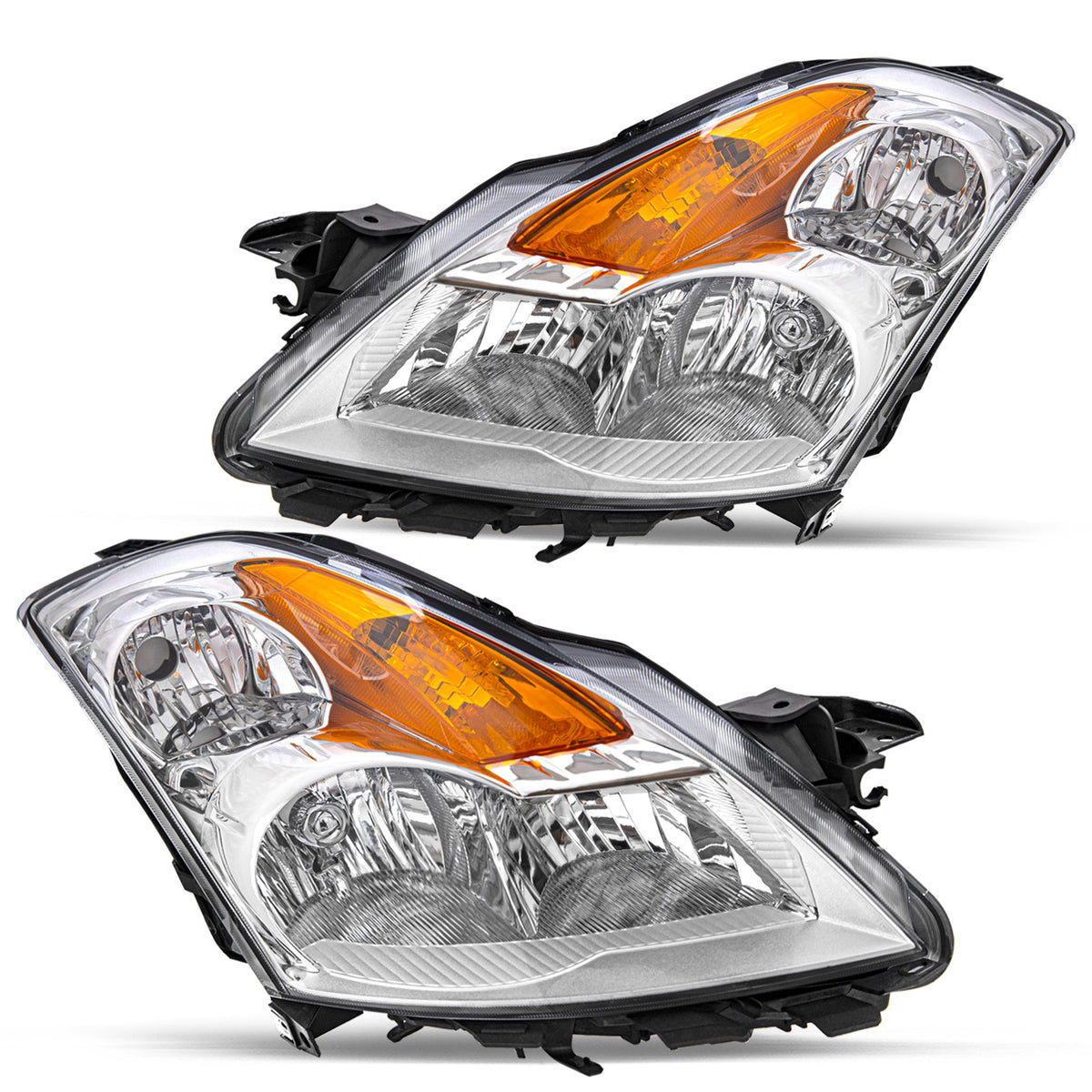 VehicleAid Headlights For 2007-2009 Nissan Altima