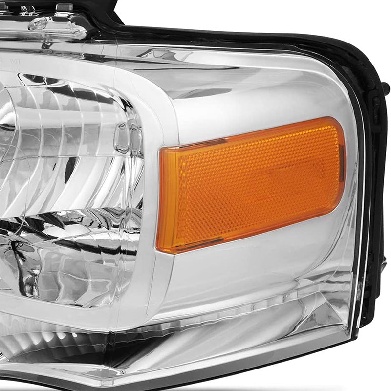 VehicleAid Headlights For 2007-2014 Ford Expedition