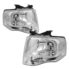 VehicleAid Headlights For 2007-2014 Ford Expedition