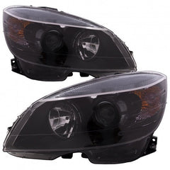 VehicleAid Headlights For 2010-2011 Mercedes-Benz C250