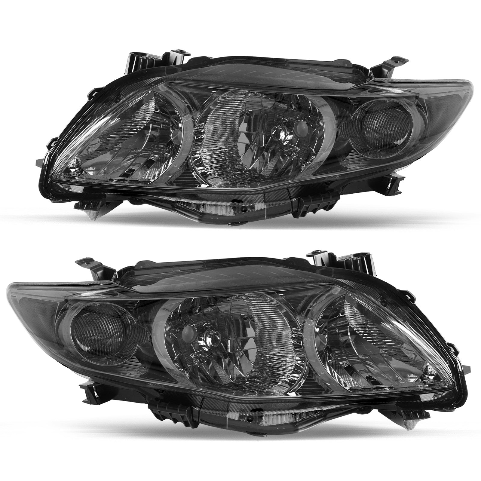 VehicleAid Headlights For 2009-2010 Toyota Corolla