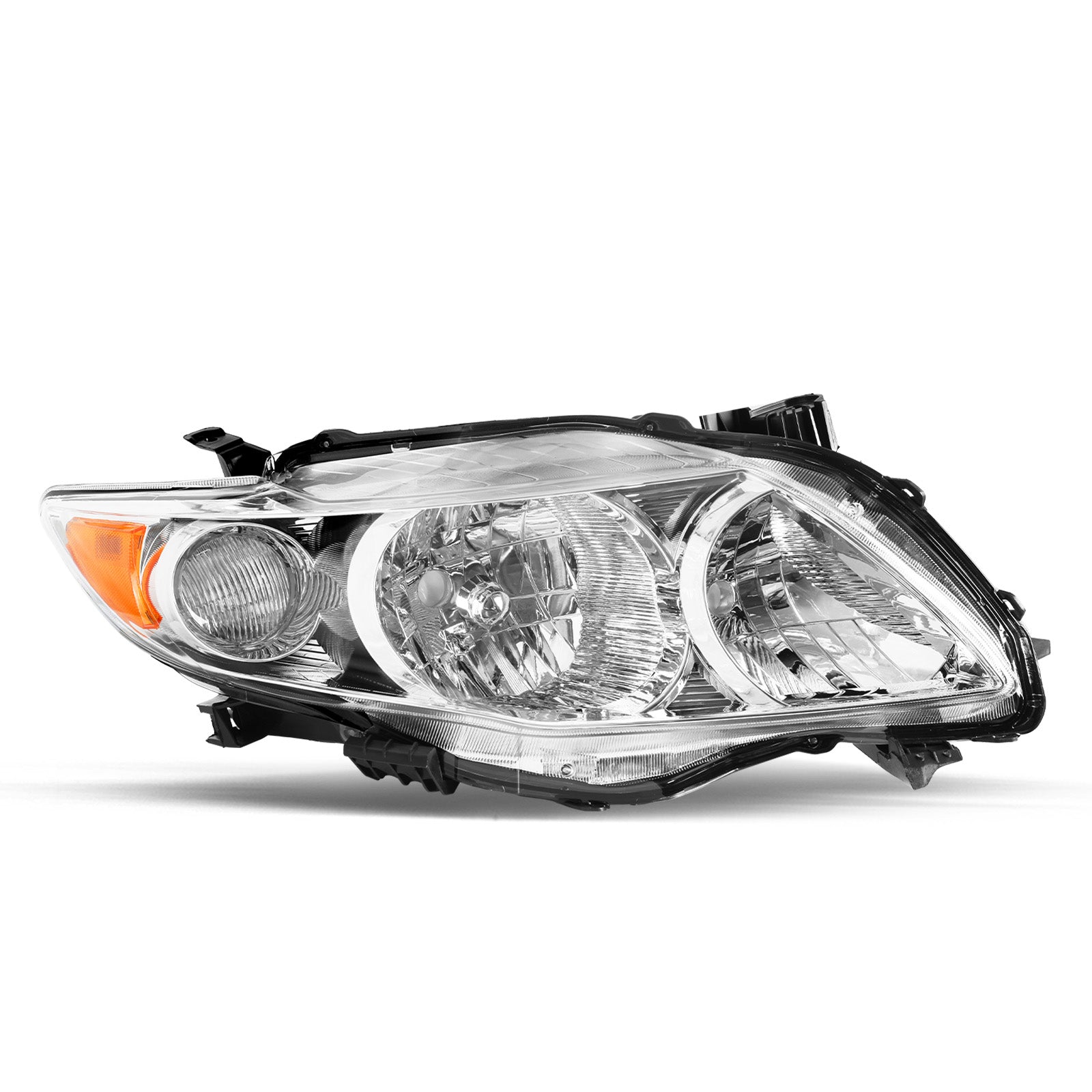 VehicleAid Headlights For 2009-2010 Toyota Corolla