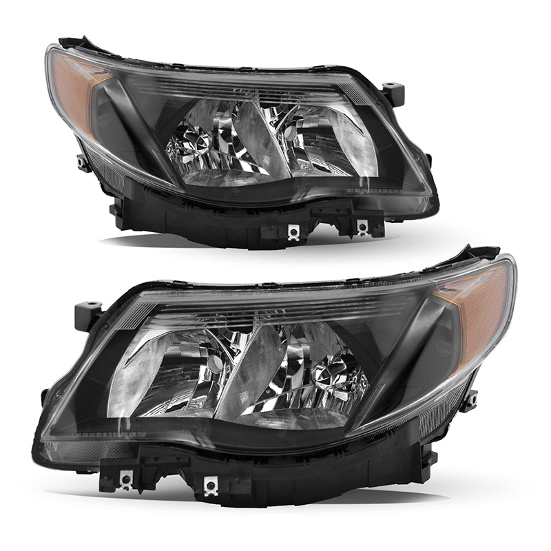 VehicleAid Headlights For 2009-2013 Subaru Forester