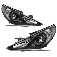 VehicleAid Projector Headlights For 2011-2014 Hyundai Sonata