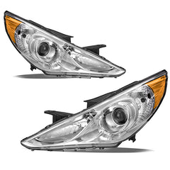 VehicleAid Projector Headlights For 2011-2014 Hyundai Sonata