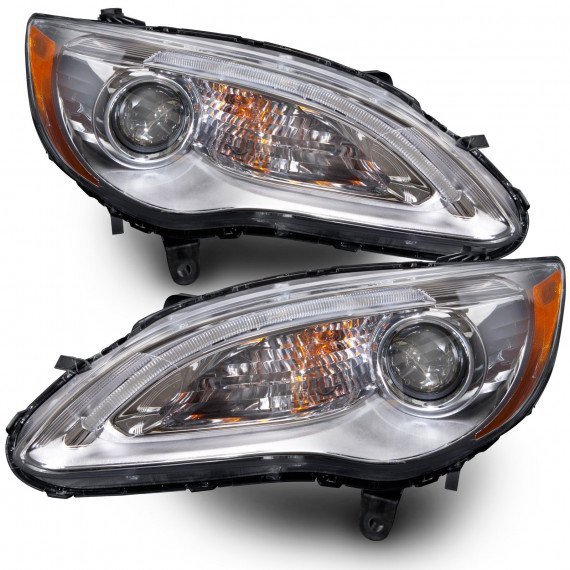 VehicleAid Headlights For 2011-2014 Chrysler 200