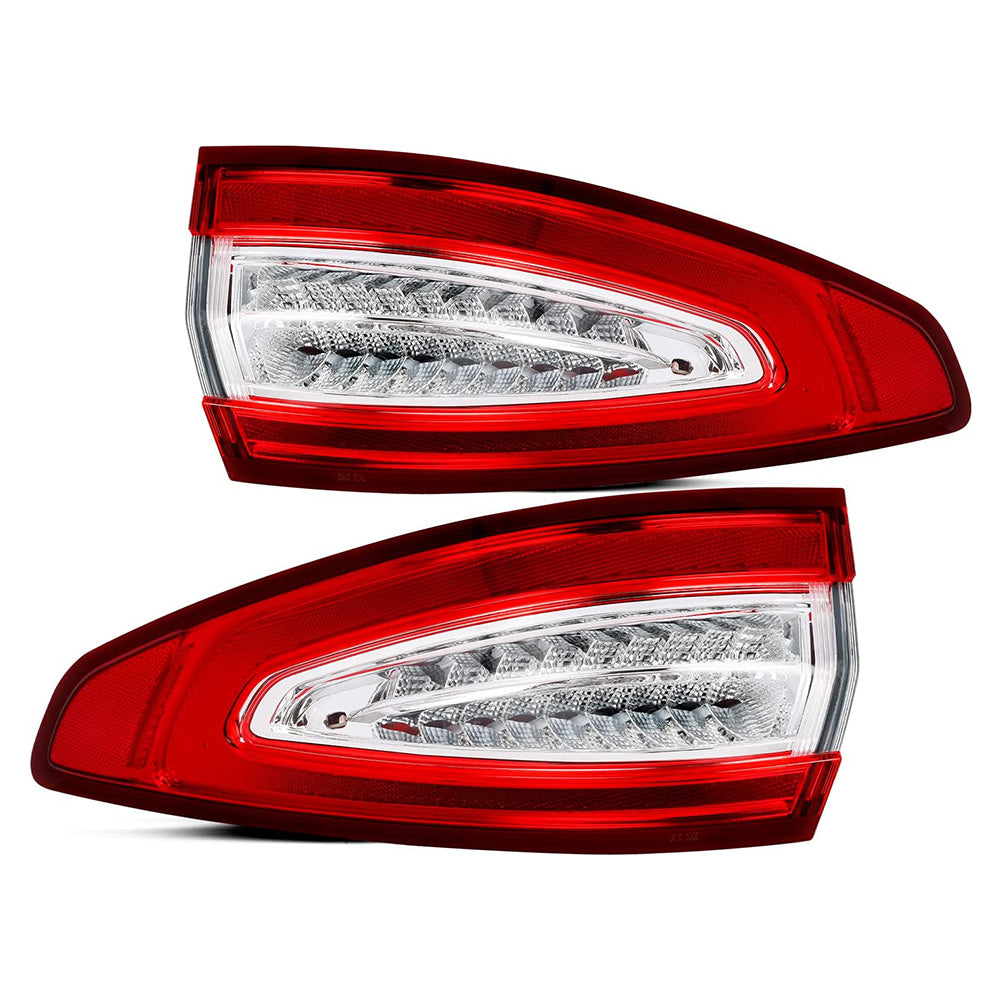 VehicleAid Taillights For 2013-2016 Ford Fusion S/SE