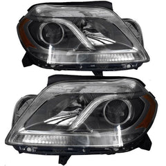 VehicleAid Headlights For 2013-2016 Mercedes-Benz GL450