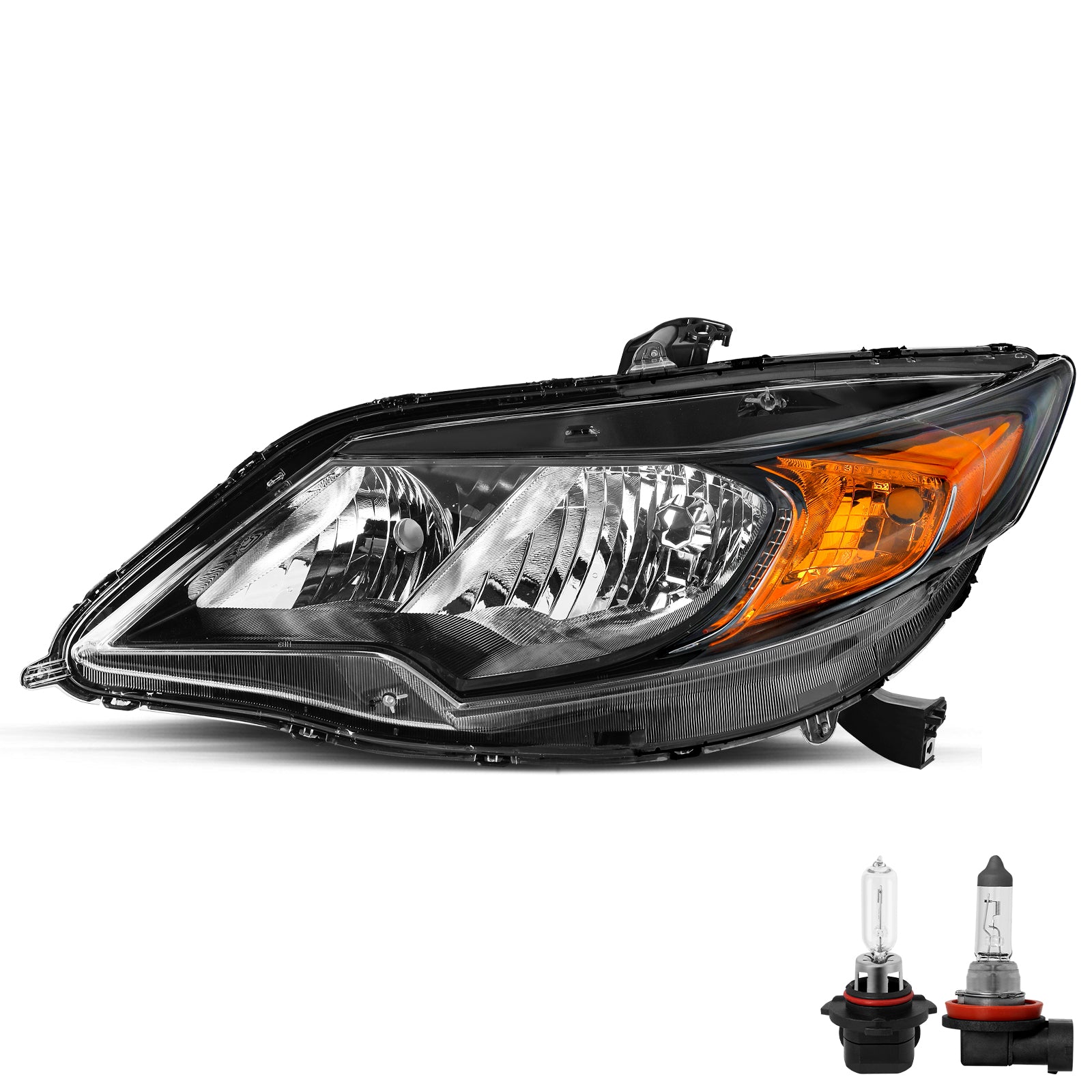 VehicleAid Headlights For 2014-2015 Honda Civic