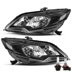 VehicleAid Headlights For 2014-2015 Honda Civic