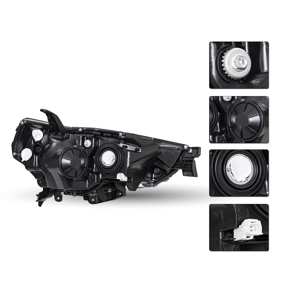 VehicleAid-For 2014-2020 Toyota 4-Runner Headlights