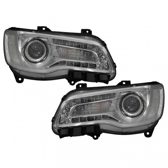 VehicleAid Headlights For 2015-2017 Chrysler 300