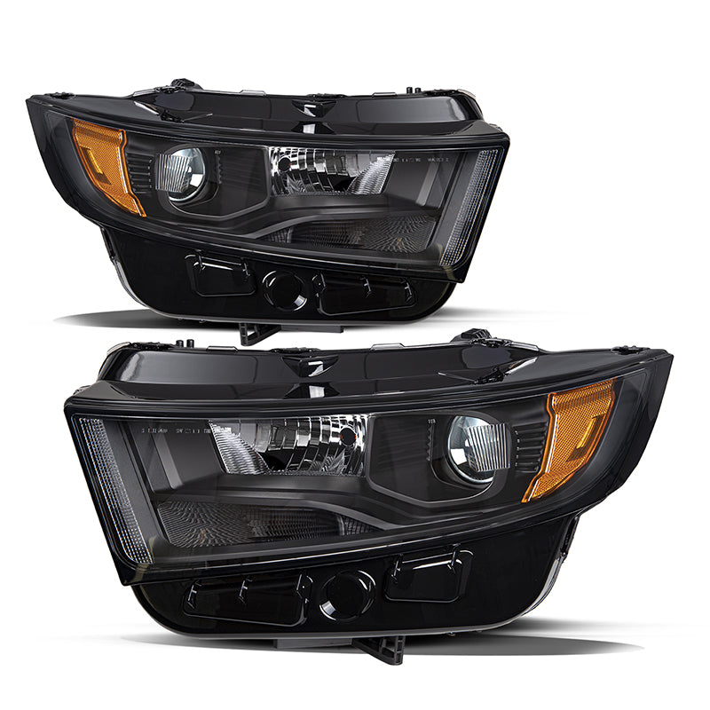 VehicleAid Headlights For 2015-2018 Ford Edge