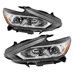 VehicleAid Headlights For 2016-2018 Nissan Altima