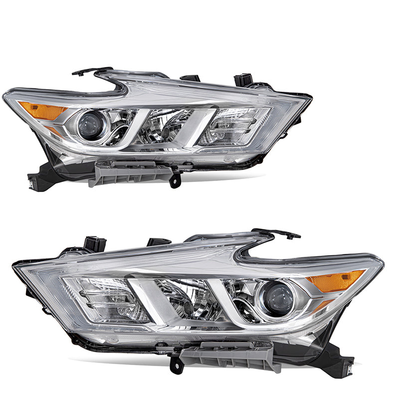 VehicleAid Headlights For 2016-2018 Nissan Maxima