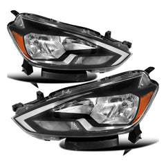 VehicleAid Headlights For 2016-2019 Nissan Sentra