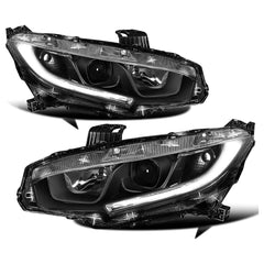 VehicleAid Headlights For 2016-2020 Honda Civic