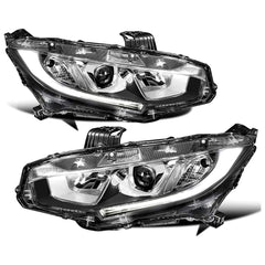 VehicleAid Headlights For 2016-2020 Honda Civic