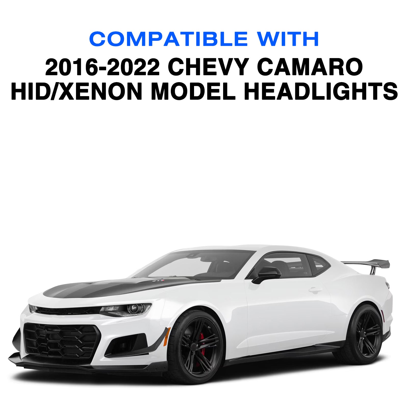 VehicleAid Headlights For 2016-2022 Chevy Camaro