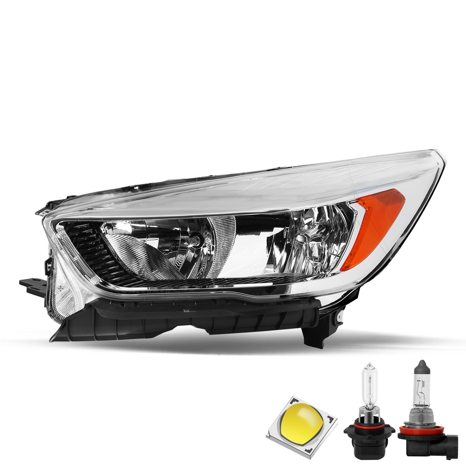 VehicleAid Headlights For 2017-2019 Ford Escape