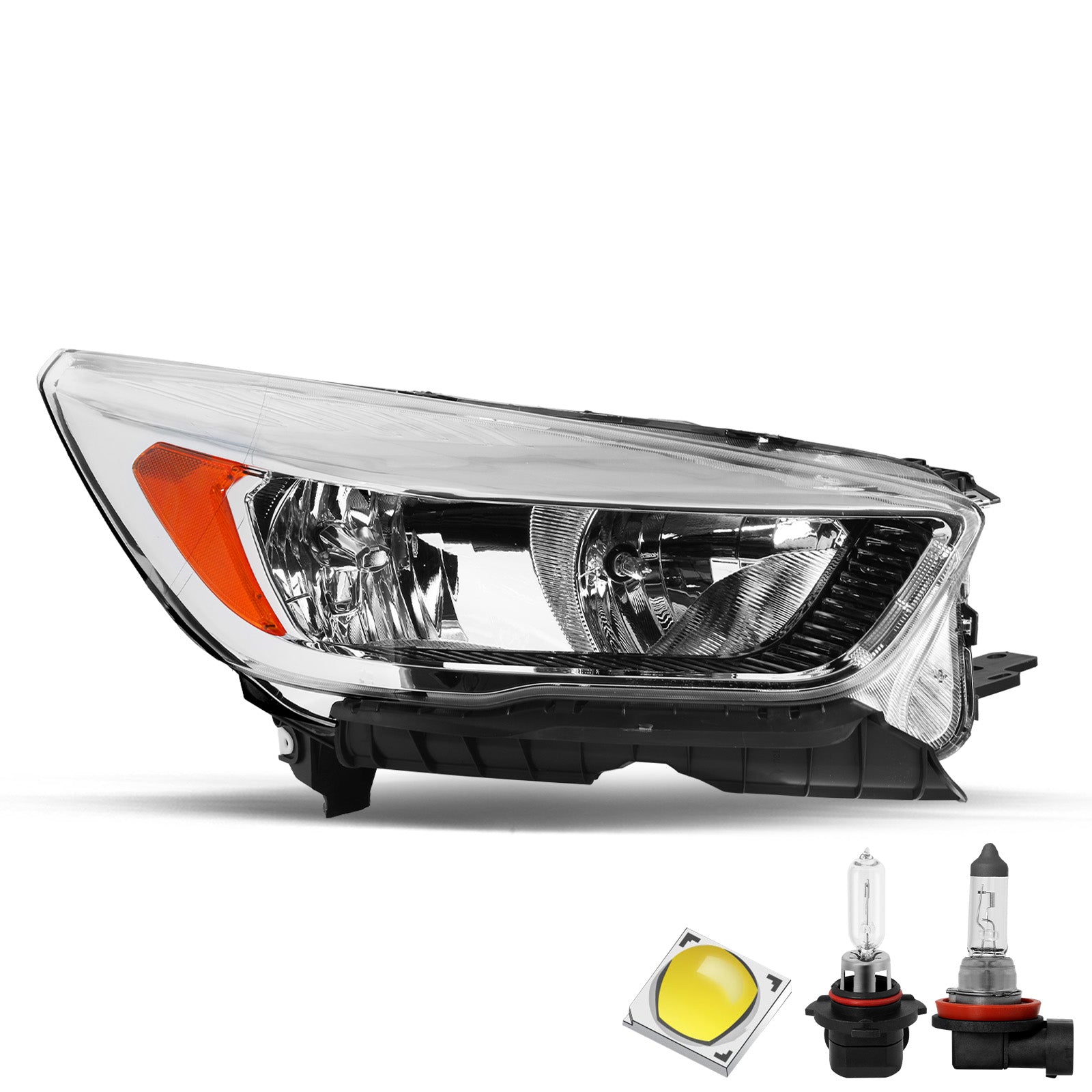 VehicleAid Headlights For 2017-2019 Ford Escape