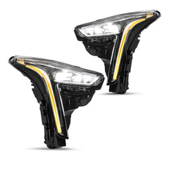 VehicleAid Full LED Headlights For 2019-2021 Cadillac CT6