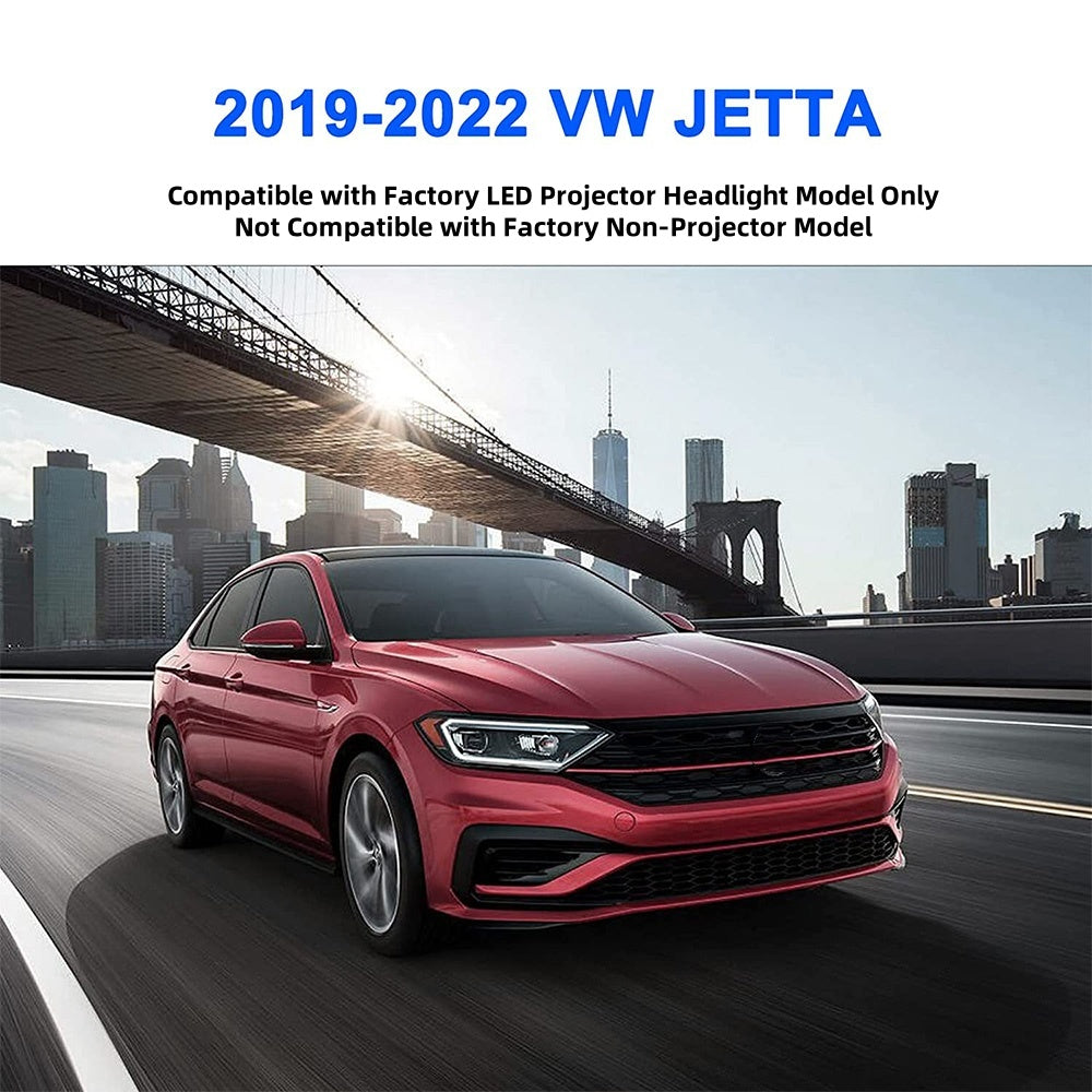 VehicleAid Headlights For 2019-2022 Volkswagen Jetta