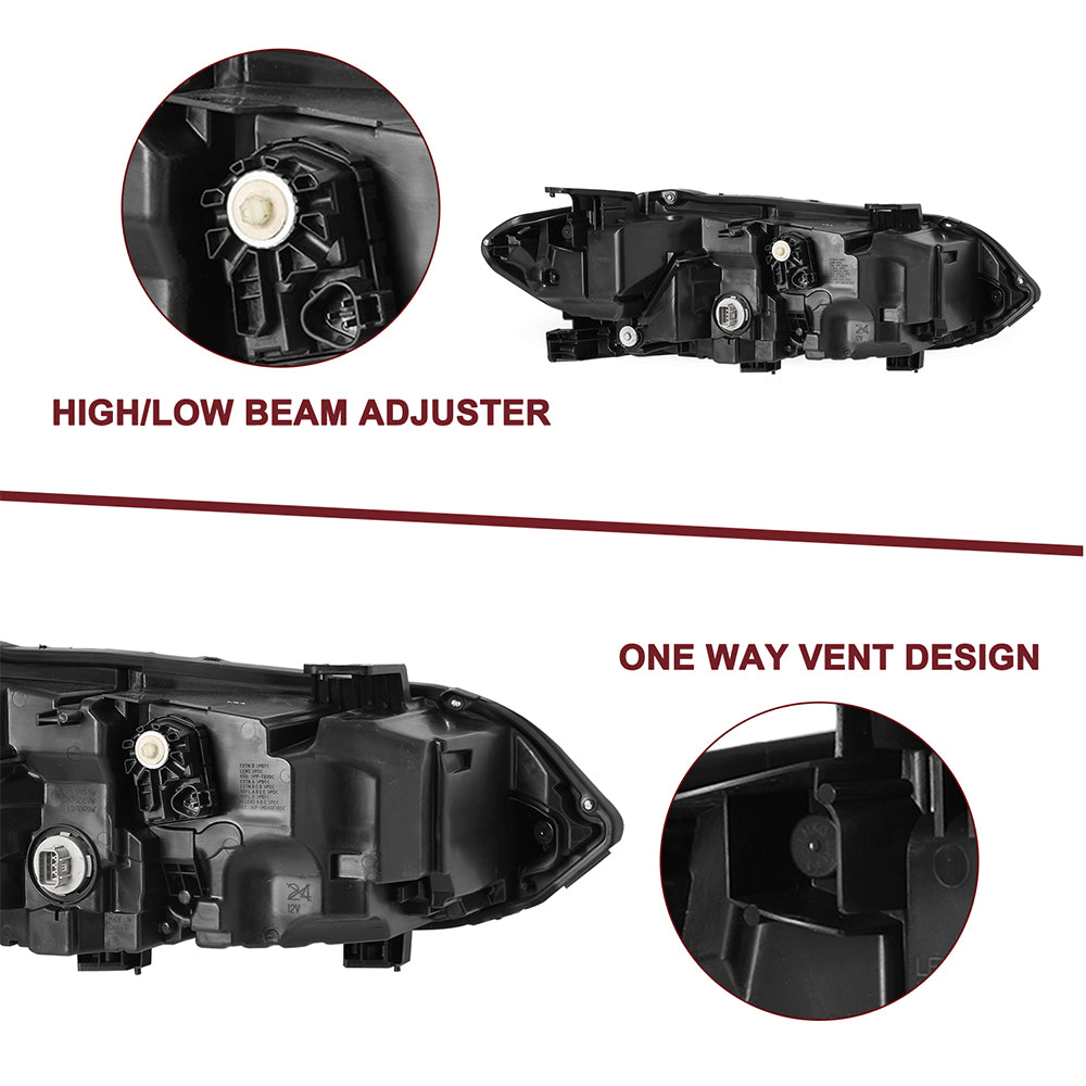 VehicleAid LED Headlights For 2022-2023 Honda Civic