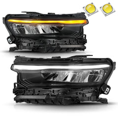 VehicleAid Full Led Headlights For 2021-2023 Jeep Grand Cherokee