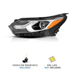 VehicleAid Headlights For 2018-2021 Chevy Equinox