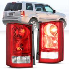 VehicleAid Taillights For 2009-2015 Honda Pilot