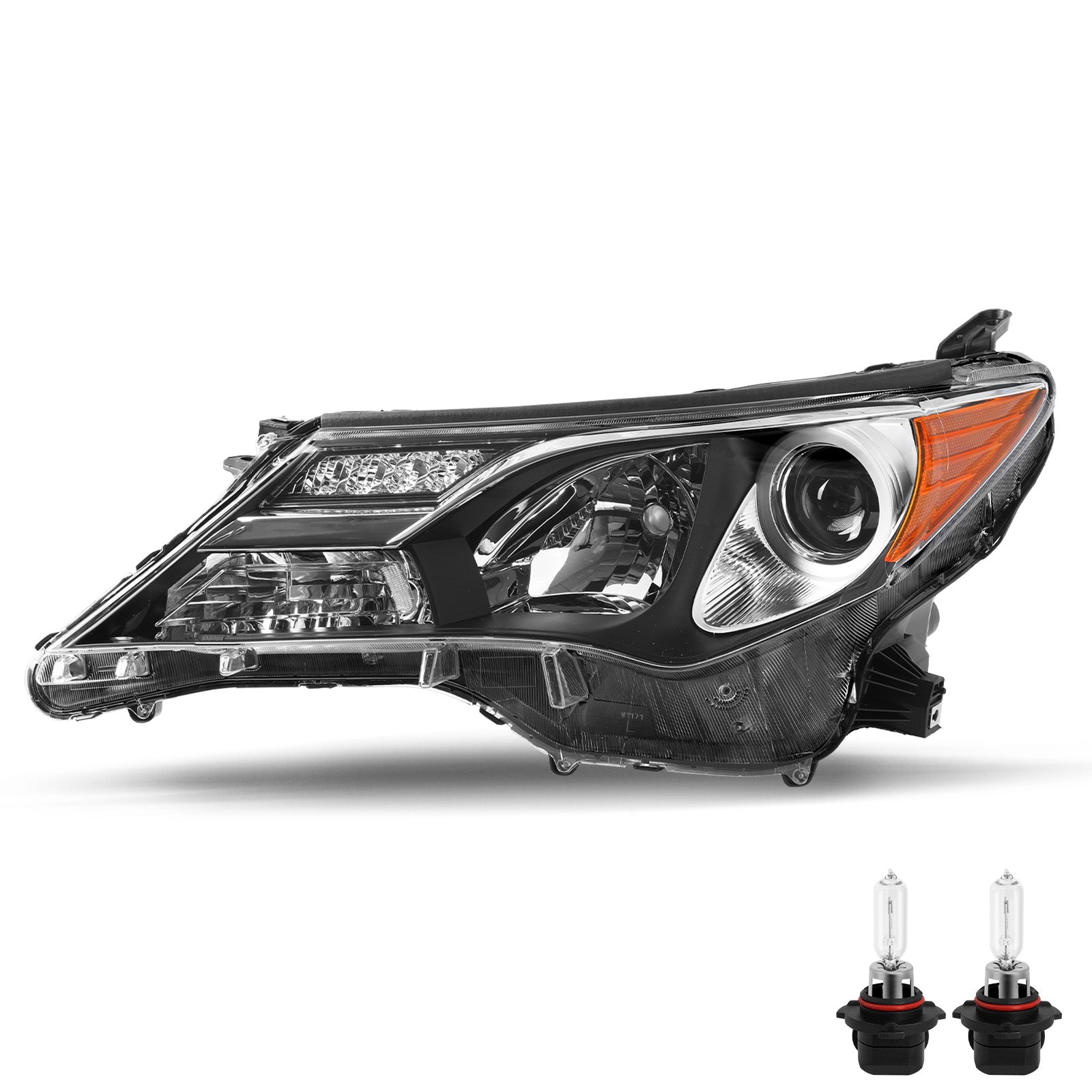 VehicleAid Headlights For 2013-2015 Toyota Rav4