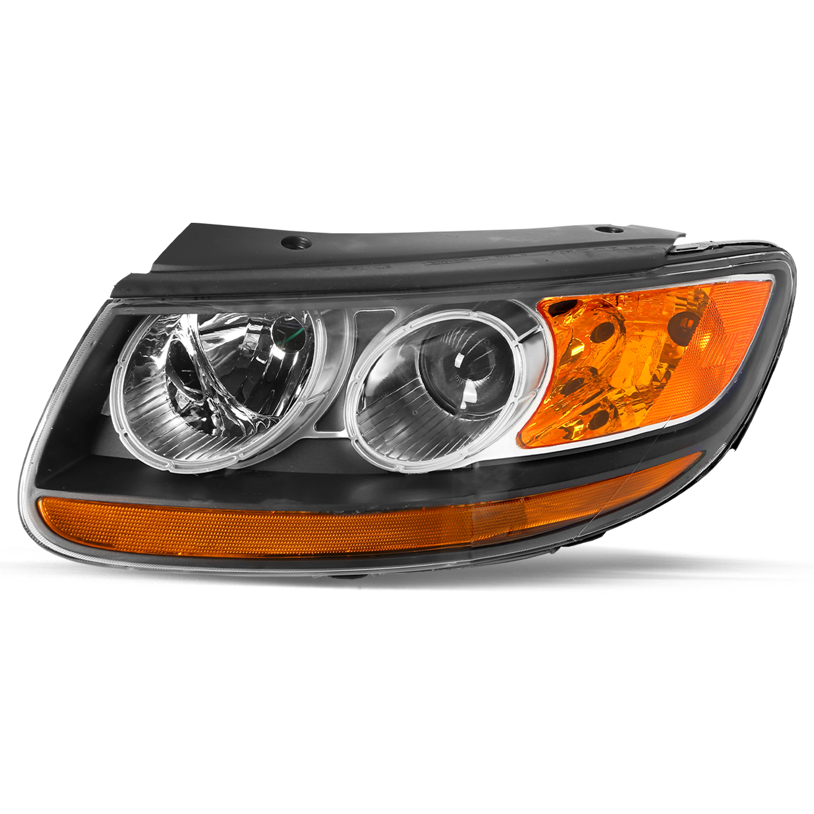 VehicleAid Headlights For 2007-2012 Hyundai Santa Fe