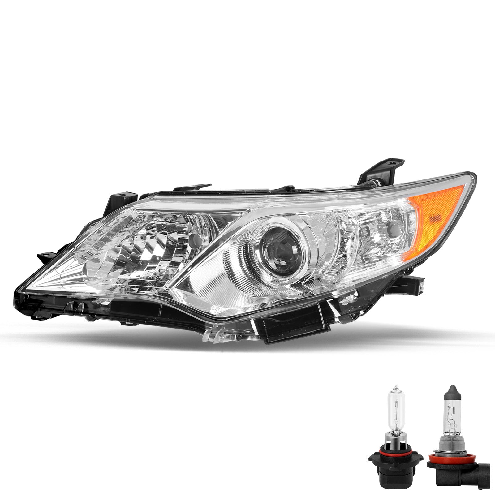 VehicleAid Projector Headlights For 2012-2014 Toyota Camry