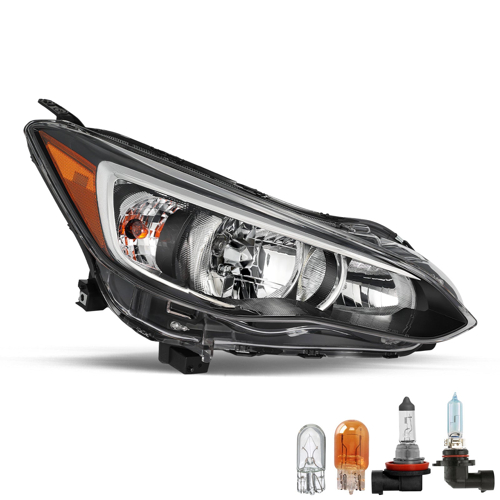 VehicleAid Headlights For 2017-2022 Subaru Impreza