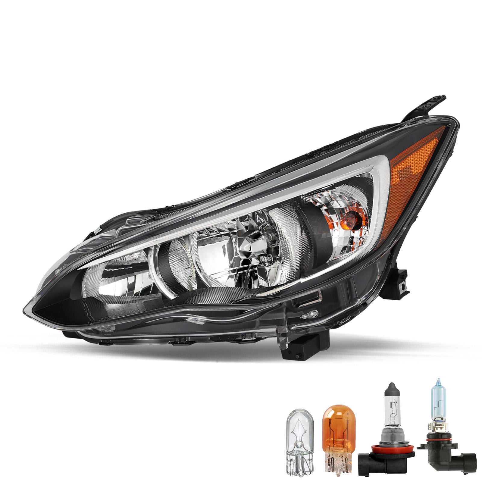 VehicleAid Headlights For 2017-2022 Subaru Impreza