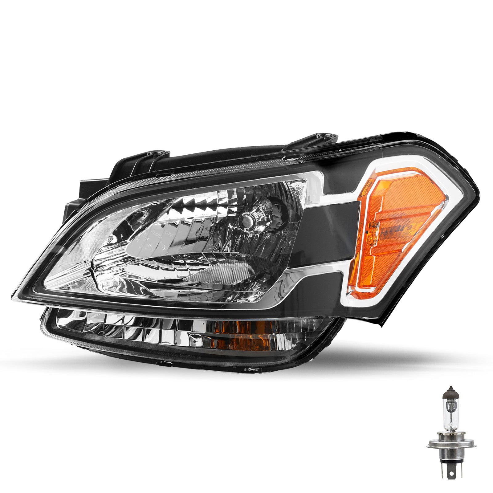 VehicleAid Headlights For 2010-2011 Kia Soul