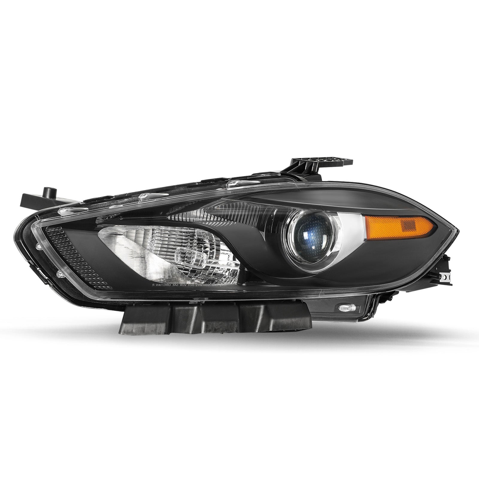 VehicleAid Headlights For 2013-2016 Dodge Dart Halogen Type